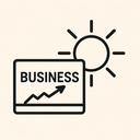 icon_business_sun_outline icon preview