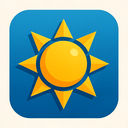 icon_business_sun_sharp_edges icon preview