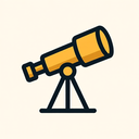 icon_business_telescope_asymmetrical icon preview