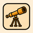 icon_business_telescope_classic icon preview