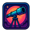 icon_business_telescope_cyberpunk icon preview