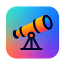icon_business_telescope_gradient icon preview