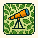 icon_business_telescope_organic_pattern icon preview