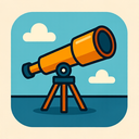 icon_business_telescope_origami icon preview