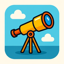 icon_business_telescope_playful icon preview