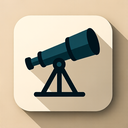 icon_business_telescope_shadow_effect icon preview