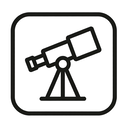 icon_business_telescope_simplified icon preview