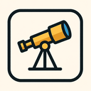 icon_business_telescope_symmetrical icon preview