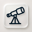 icon_business_telescope_transparent icon preview
