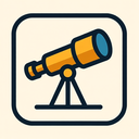 icon_business_telescope_vector icon preview