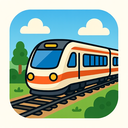 icon_business_train_cartoon icon preview