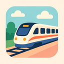 icon_business_train_flat_pastel icon preview
