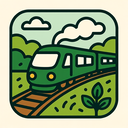 icon_business_train_organic_pattern icon preview