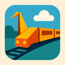 icon_business_train_origami icon preview