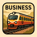 icon_business_train_retro icon preview