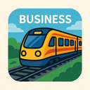 icon_business_train_vector icon preview