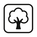 icon_business_tree_monochrome icon preview