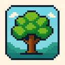 icon_business_tree_pixel_art icon preview