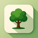 icon_business_tree_shadow_effect icon preview