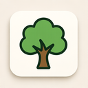 icon_business_tree_simplified icon preview