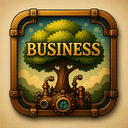 icon_business_tree_steampunk icon preview