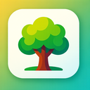 icon_business_tree_vibrant_colors icon preview