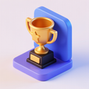 icon_business_trophy_3d_isometric icon preview