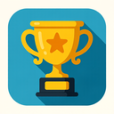 icon_business_trophy_flat_design icon preview