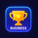 icon_business_trophy_glow_effect icon preview