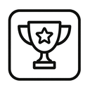 icon_business_trophy_monochrome icon preview