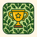 icon_business_trophy_organic_pattern icon preview