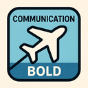 icon_communication_airplane_bold icon preview