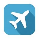 icon_communication_airplane_flat_design icon preview