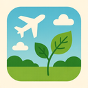 icon_communication_airplane_organic icon preview