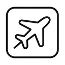 icon_communication_airplane_outline icon preview
