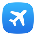 icon_communication_airplane_rounded icon preview