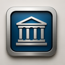 icon_communication_bank_metallic icon preview