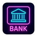 icon_communication_bank_neon icon preview