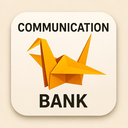 icon_communication_bank_origami icon preview