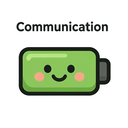 icon_communication_battery_cartoon icon preview