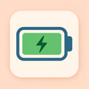 icon_communication_battery_flat_pastel icon preview