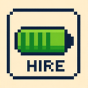 icon_communication_battery_pixel_art icon preview