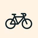 icon_communication_bicycle_abstract icon preview