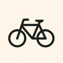 icon_communication_bicycle_asymmetrical icon preview