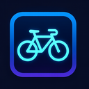 icon_communication_bicycle_futuristic icon preview