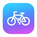 icon_communication_bicycle_gradient icon preview