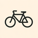 icon_communication_bicycle_iconic icon preview