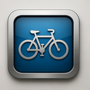 icon_communication_bicycle_metallic icon preview