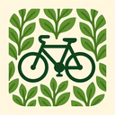 icon_communication_bicycle_organic_pattern icon preview