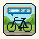 icon_communication_bicycle_pixel_art icon preview